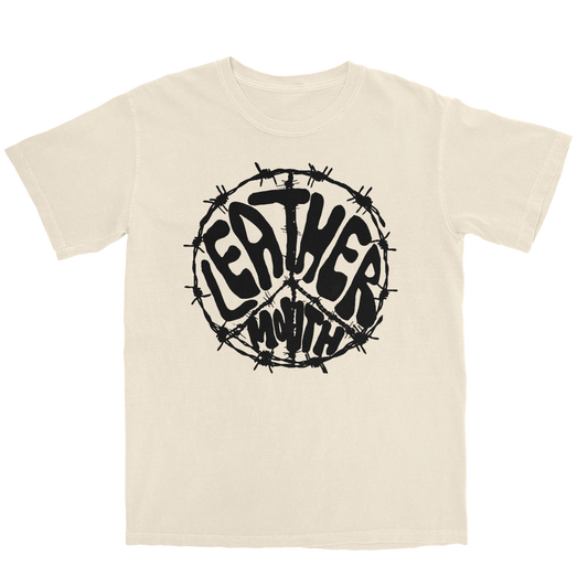 Barbed Wire Peace T-Shirt (Ivory)