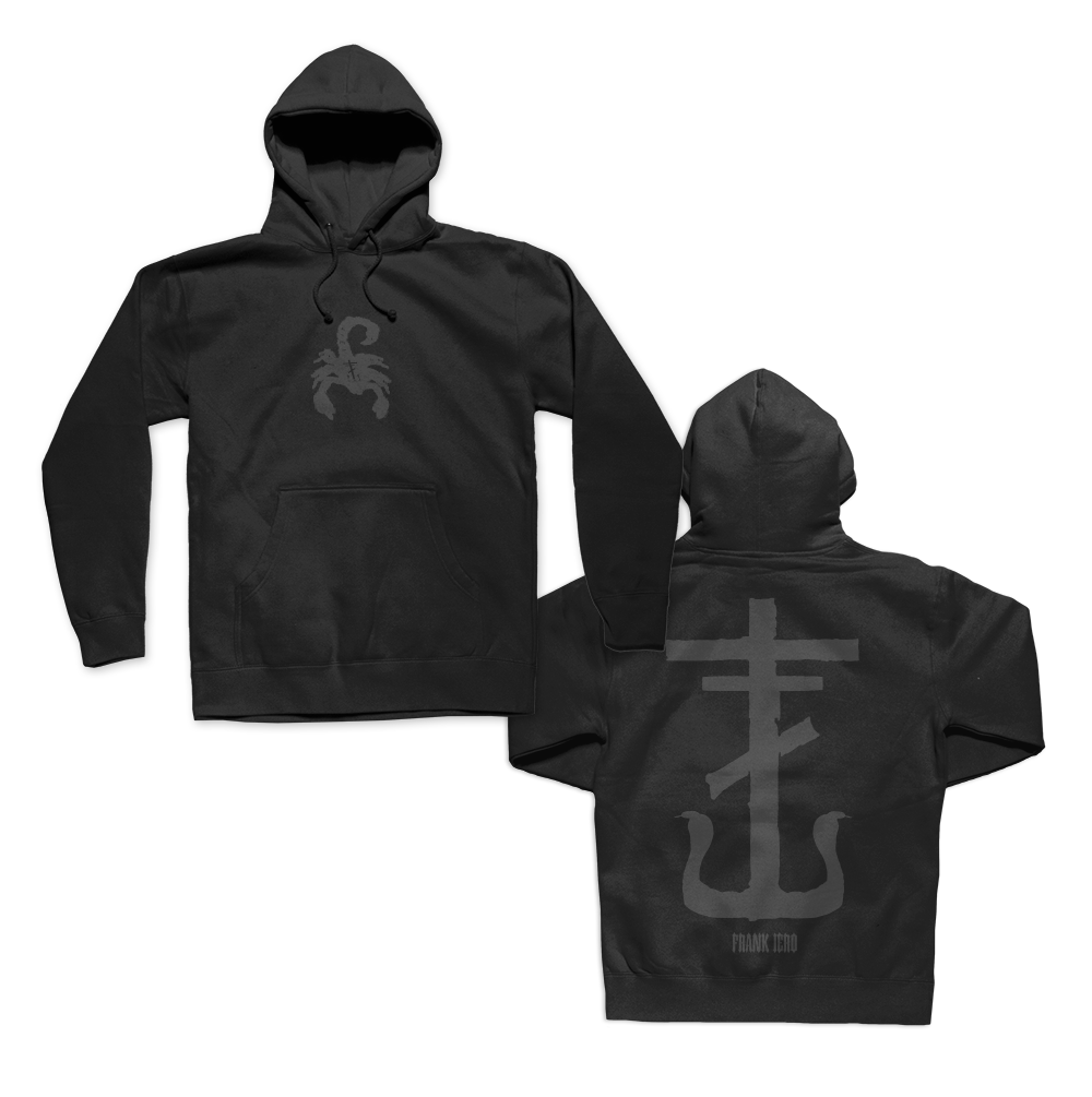 Scorpion Cross Pullover Hoodie (Black)