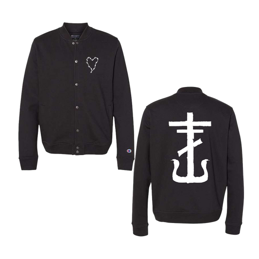 Cross Champion Bomber Jacket (Black)
