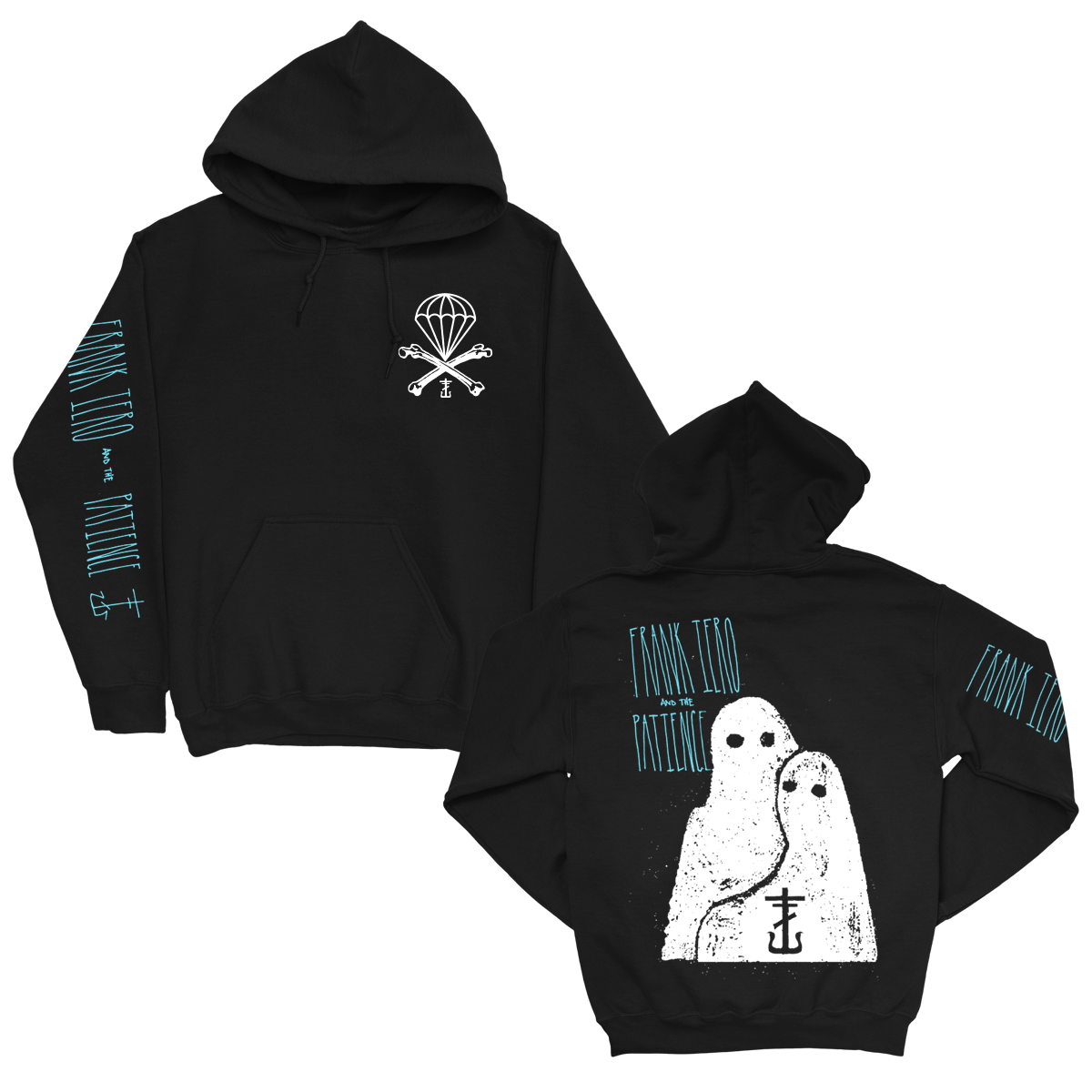 Ghost Pullover Hoodie (Black)