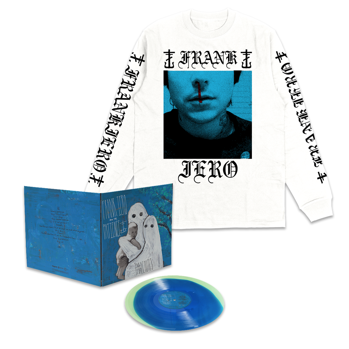 Parachutes 10 Year Anniversary SIGNED LP & Long Sleeve Bundle