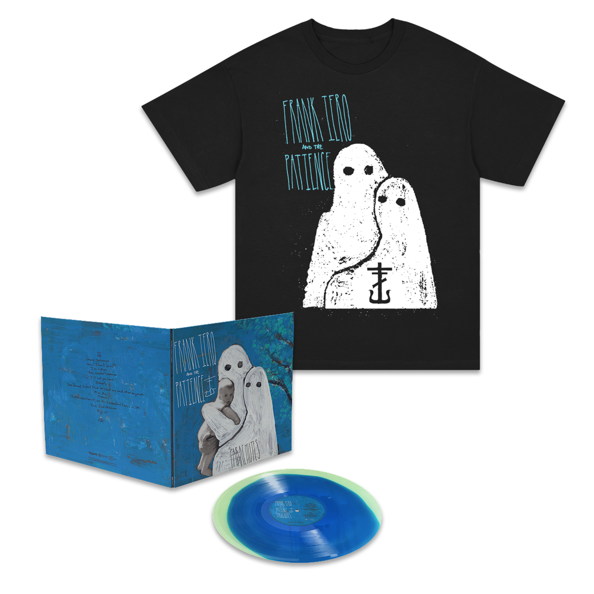 Parachutes 10 Year Anniversary SIGNED LP & T-Shirt Bundle