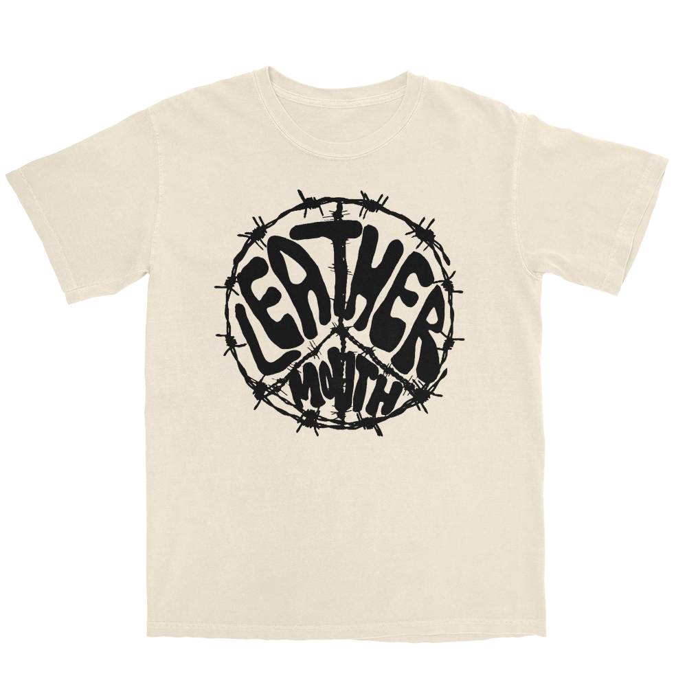 Barbed Wire Peace T-Shirt (Ivory)